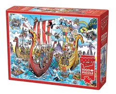 1000pc - DoodleTown: Viking Voyage